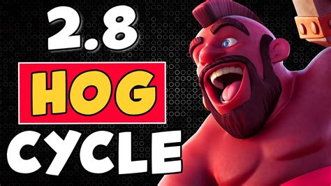 2.8 Hog Rider Evolved Wizard Cycle Hard Matchup .